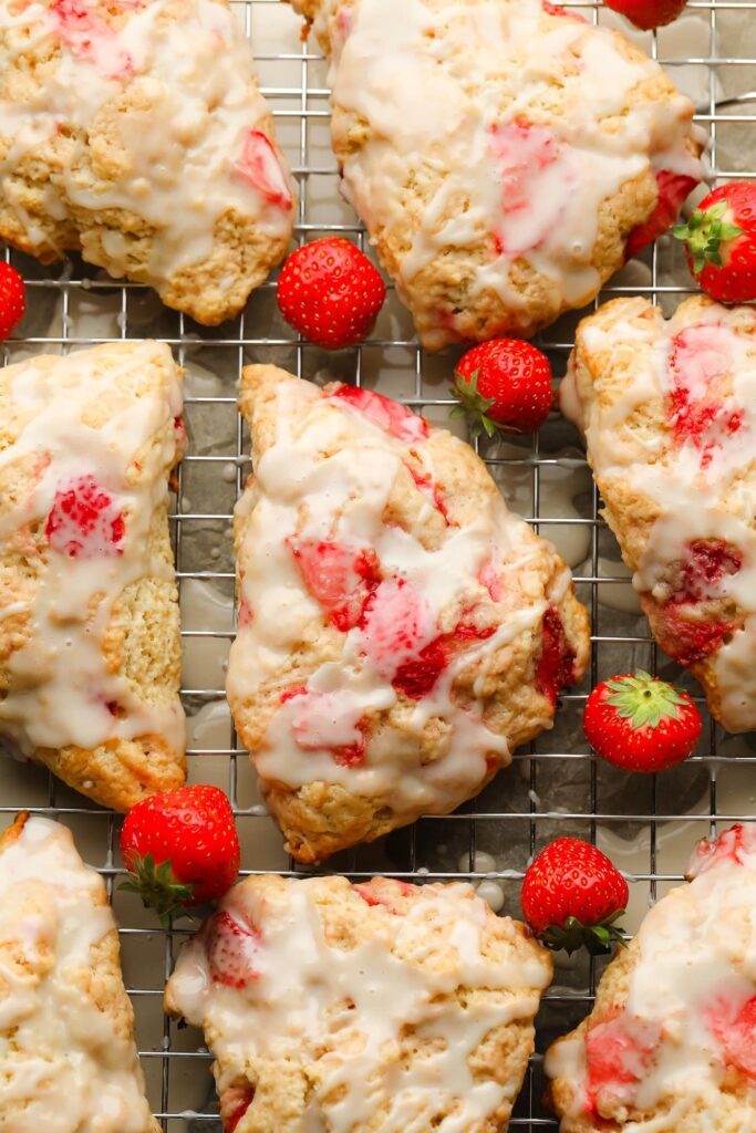 Vegan Strawberries and cream drains
