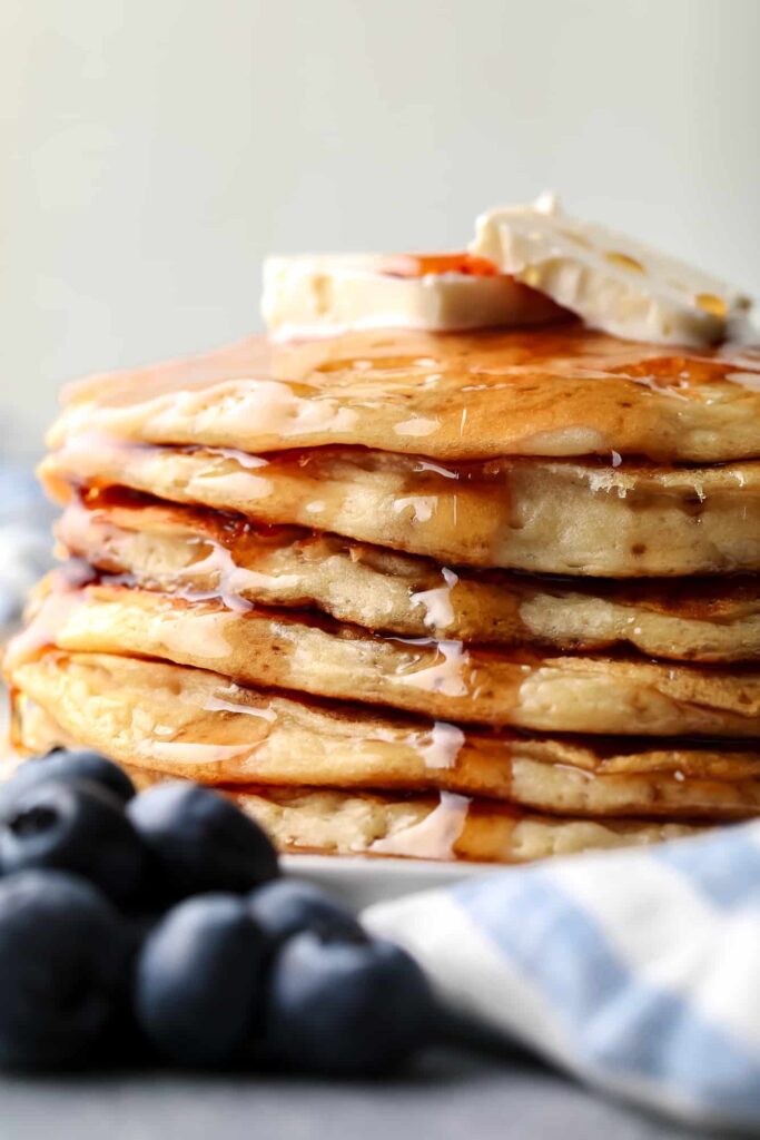 Vegan protein pancakes