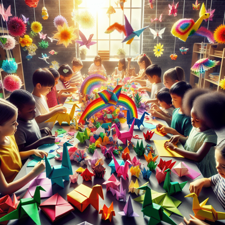 Atividades de Dobradura para Imprimir: O Mundo da Origami Infantil
